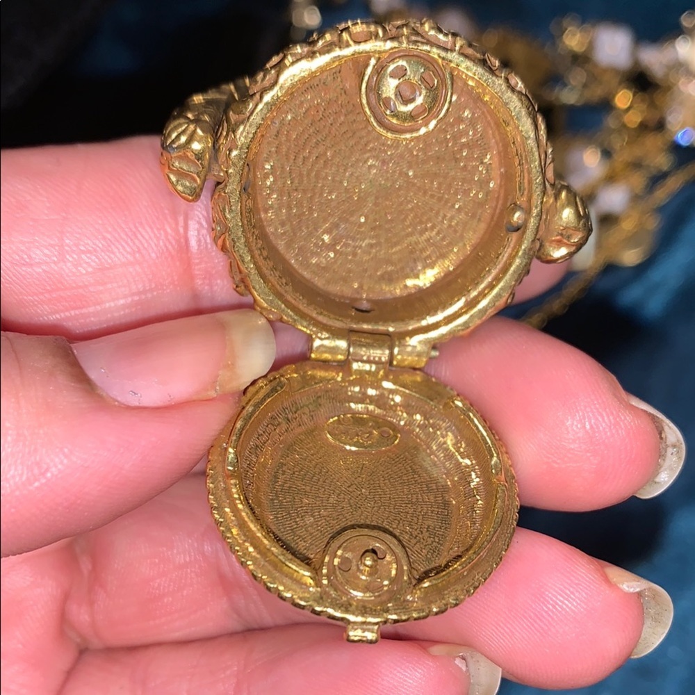 Goldette Napoleon Medallion Lockette with Vintage Aesthetic - Picture 5 of 6